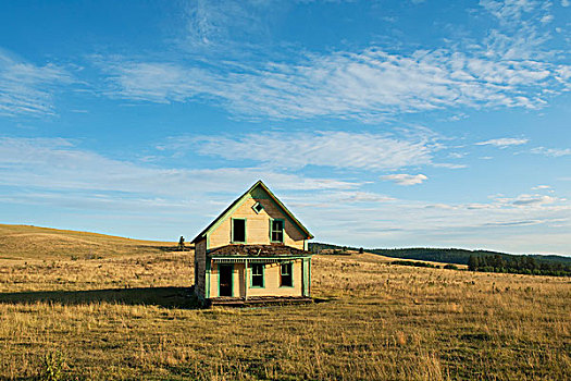 农舍,靠近,奥克纳根谷,不列颠哥伦比亚省,加拿大