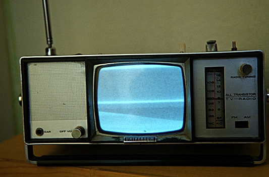 老,无线电,电视