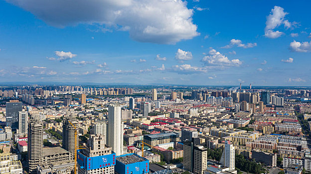 哈尔滨市中心高楼大厦