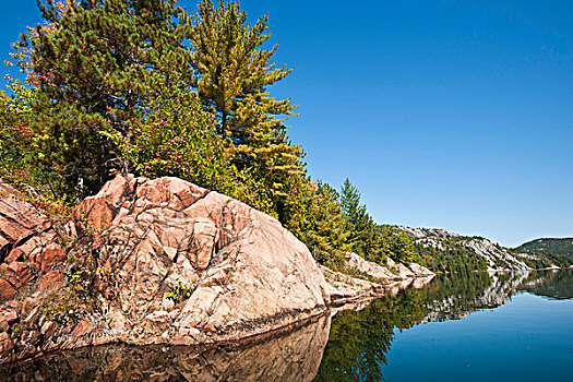 石头,基拉尼省立公园,安大略省,加拿大