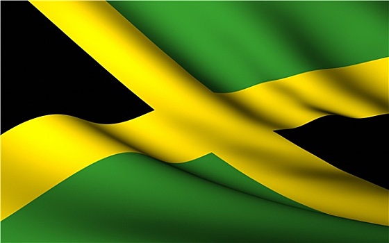 飞,旗帜,牙买加,国家,收集