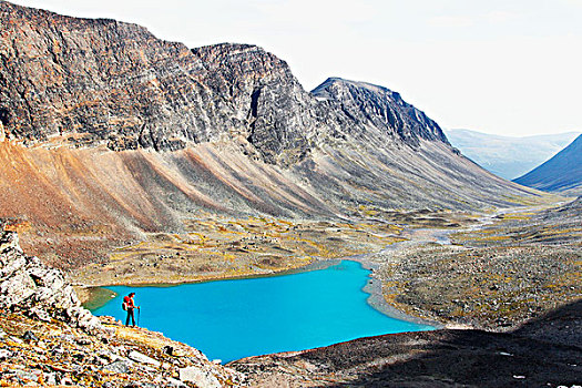 蓝湖,山