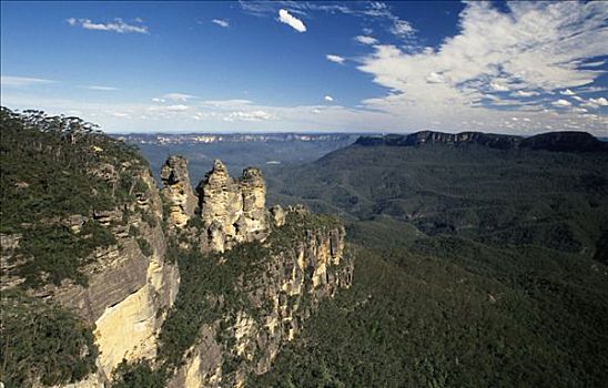 三姐妹山,蓝山,澳大利亚