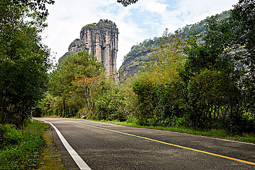 武夷山景区道路