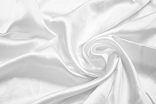 丝绸,平滑,白色,绸缎,背景,光泽,折,褶皱,留白