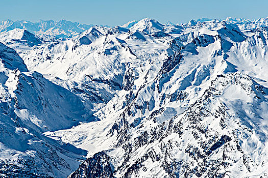 风景,阿尔卑斯山,恩加丁,瑞士,欧洲