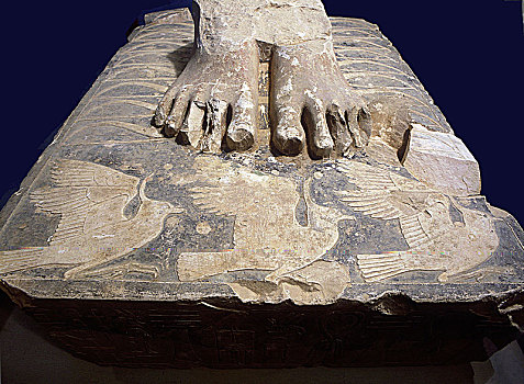 脚,国王,传统,休息,户外,象征,埃及人