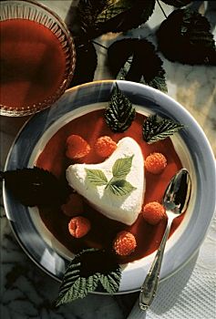 乳酪,树莓