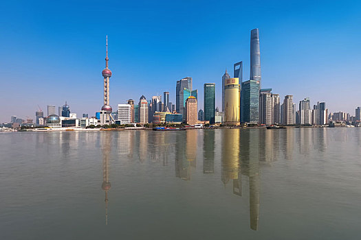 中国上海陆家嘴金融区