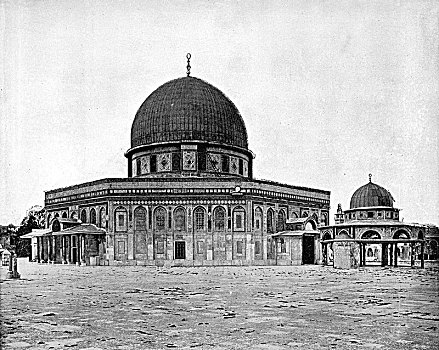 奥马尔清真寺,耶路撒冷,1893年,艺术家