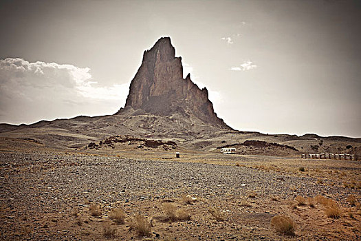 风景,顶峰,靠近,新,墨西哥,亚利桑那,边界,美国