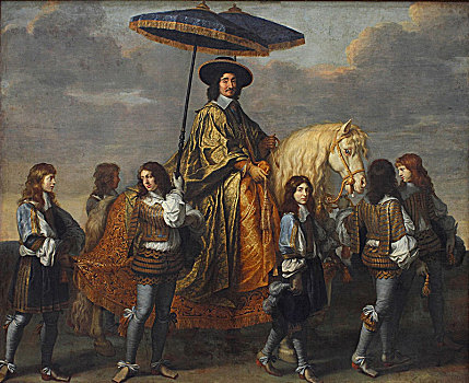 路易十四,巴黎,艺术家