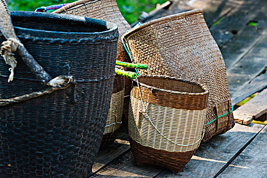 竹篮,茵莱湖,掸邦,缅甸,大幅,尺寸
