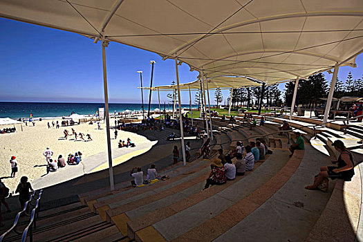 澳大利亚,海浪,生活,竞争,斯卡伯勒海滩,西澳大利亚州