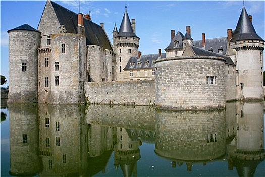 中世纪,城堡,法国