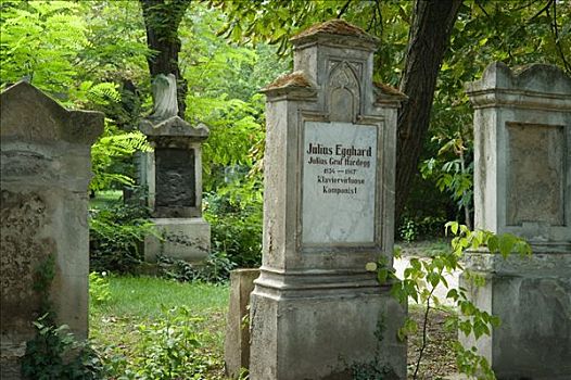 墓碑,巴洛克,墓地,圣徒,维也纳,奥地利
