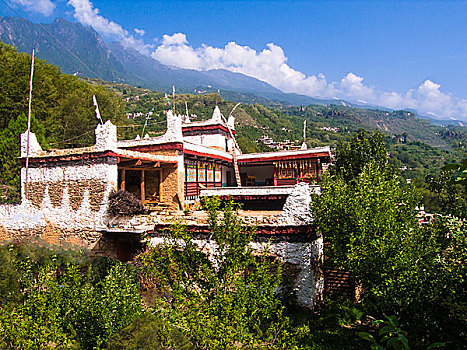 丹巴藏寨风光