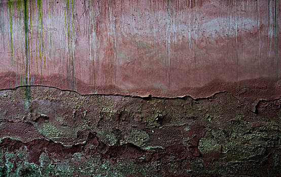 缝隙,水泥,旧式,墙壁,背景