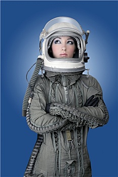 飞机,宇航员,宇宙飞船,头盔,女人,时尚