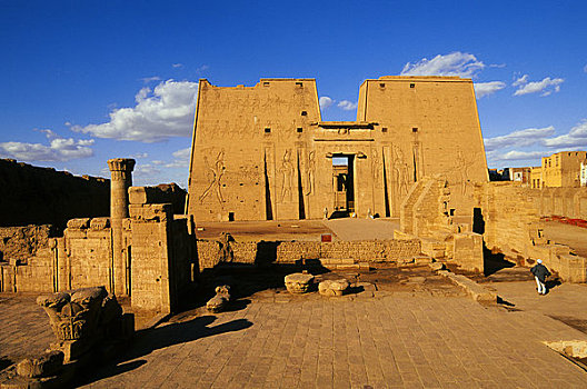 埃及,尼罗河,伊迪芙,荷露斯神庙,第一