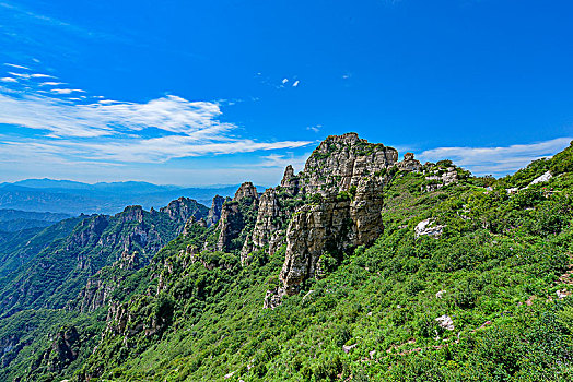 中国,河北,白石山景观