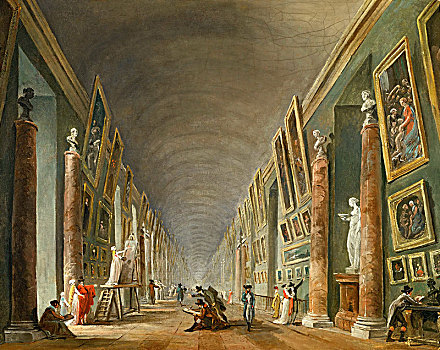 卢浮宫,艺术家