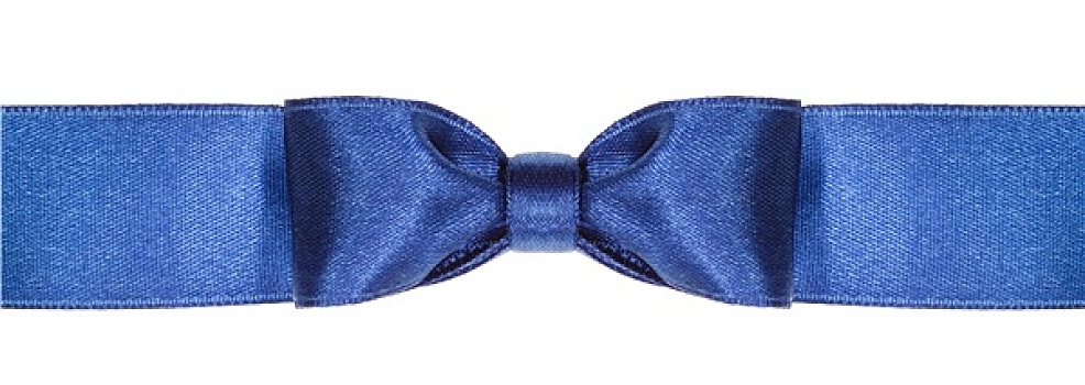 对称,蓝色,蝴蝶结,打结,宽,丝绸,丝带