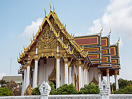 拉嘉布拉那寺,佛教寺庙,曼谷,泰国,亚洲