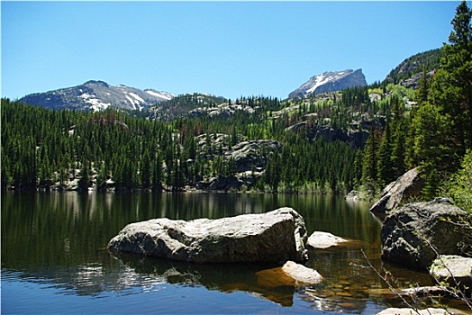 高山湖,落基山脉,科罗拉多