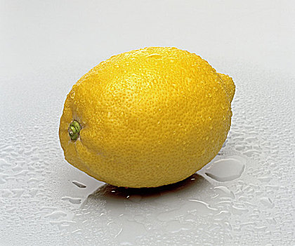 柠檬,水滴
