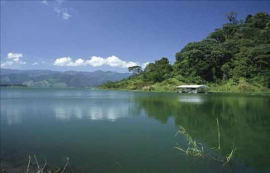 湖,阿雷纳尔,哥斯达黎加,中美洲
