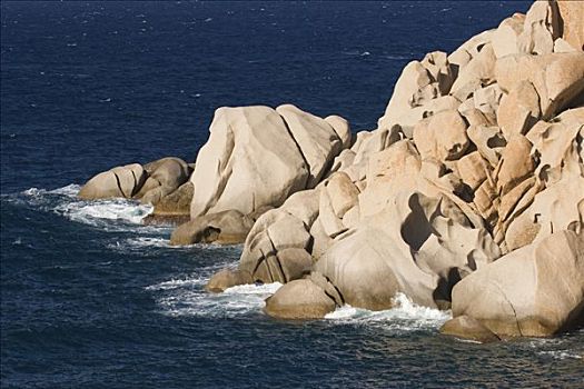 岩石构造,萨丁尼亚,意大利