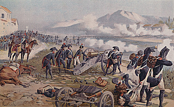 瞄准,大炮,1896年,艺术家,未知