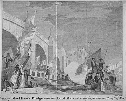 队列,黑衣修道士桥,伦敦,艺术家