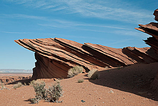 独特,岩石构造,亚利桑那,美国