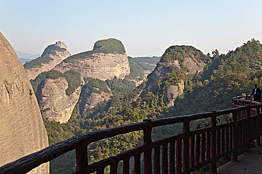 湖南新宁县,中国丹霞,崀山,八角寨