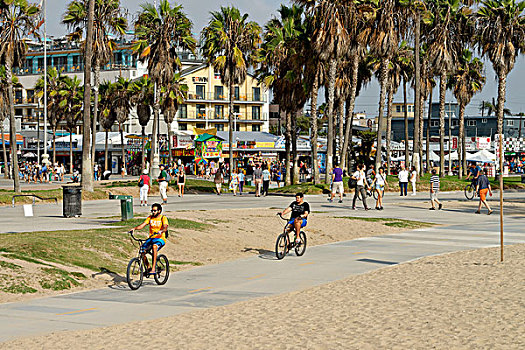海边,威尼斯海滩,洛杉矶,加利福尼亚,美国
