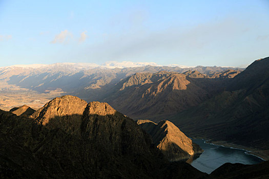 新疆哈密,石城子水库