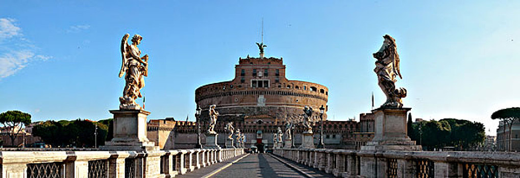 著名,旅游胜地,罗马,意大利,全景