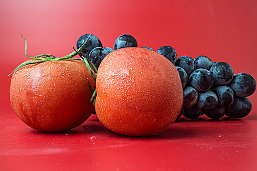 西红柿和葡萄