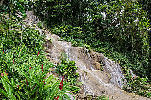 瀑布,奥乔里奥斯,牙买加