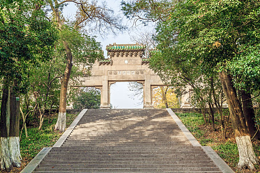 南京灵谷景区石牌坊