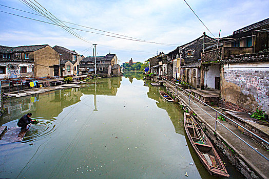 海曙,古林镇,前虞古村,水乡,老房子