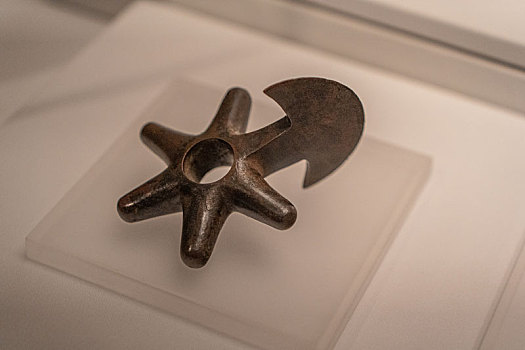 秘鲁印加博物馆藏印加帝国青铜矛头