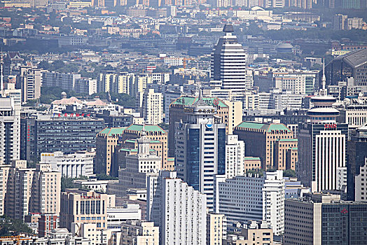 北京城市全景