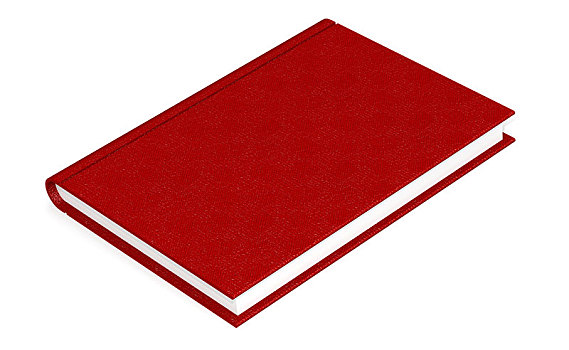隔绝,书本,红色,封面