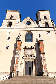 教堂,靠近,克拉科夫,波兰
