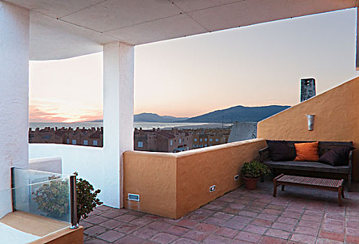 家具,户外,内庭,安达卢西亚,西班牙