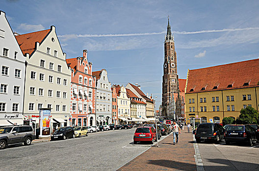 教堂,下巴伐利亚,巴伐利亚,德国,欧洲