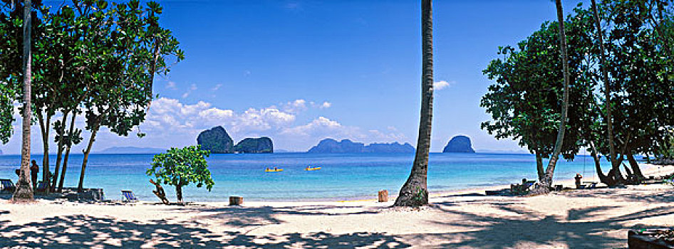 沙滩,苏梅岛,岛屿,泰国,亚洲